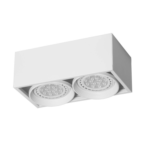 PLAFON MODULO LED AR111 2 LUCES G2