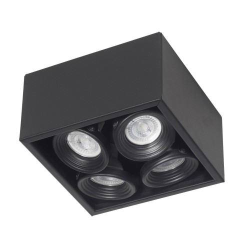 PLAFON MODULO LED GU10 4 LUCES BOX4 C